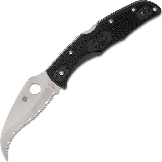 Cкладной нож SPYDERCO MATRIARCH 2 C12SBK2 C12SBBK2W Cкладной нож SPYDERCO MATRIARCH 2 C12SBK2 C12SBBK2W